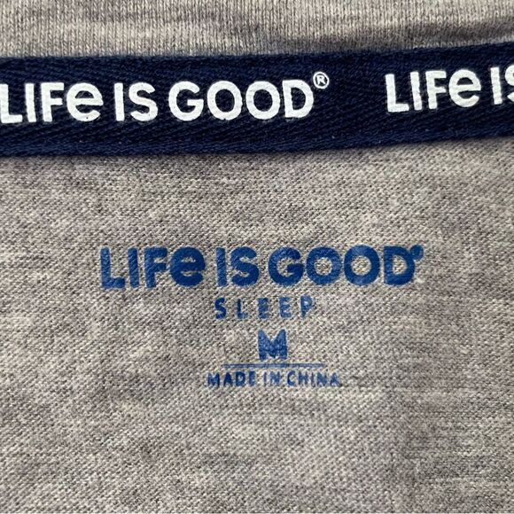 Life is Good Women’s Gray “Start Me Up” Long Sleeves Pullover Top - Picture 11 of 13